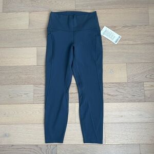 NWT lululemon Align High-Rise Pant with Pockets 25” (Iron Blue)